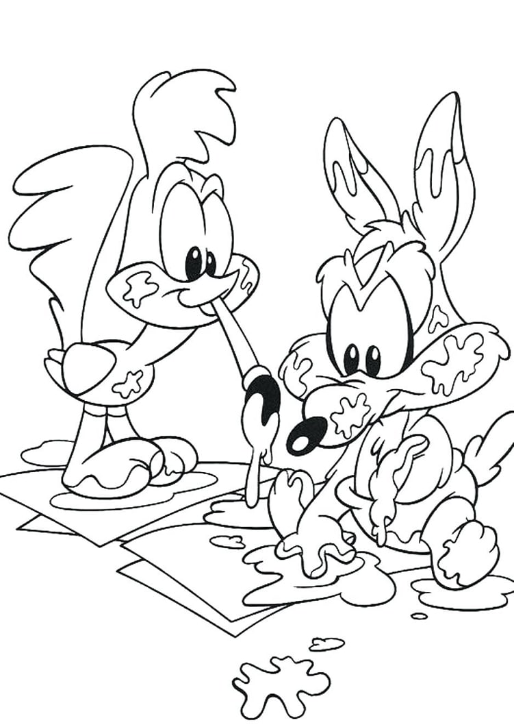 Baby Looney Tunes Coloring Pictures Lola Sheetsable Free Pages To Online Coloring Pages