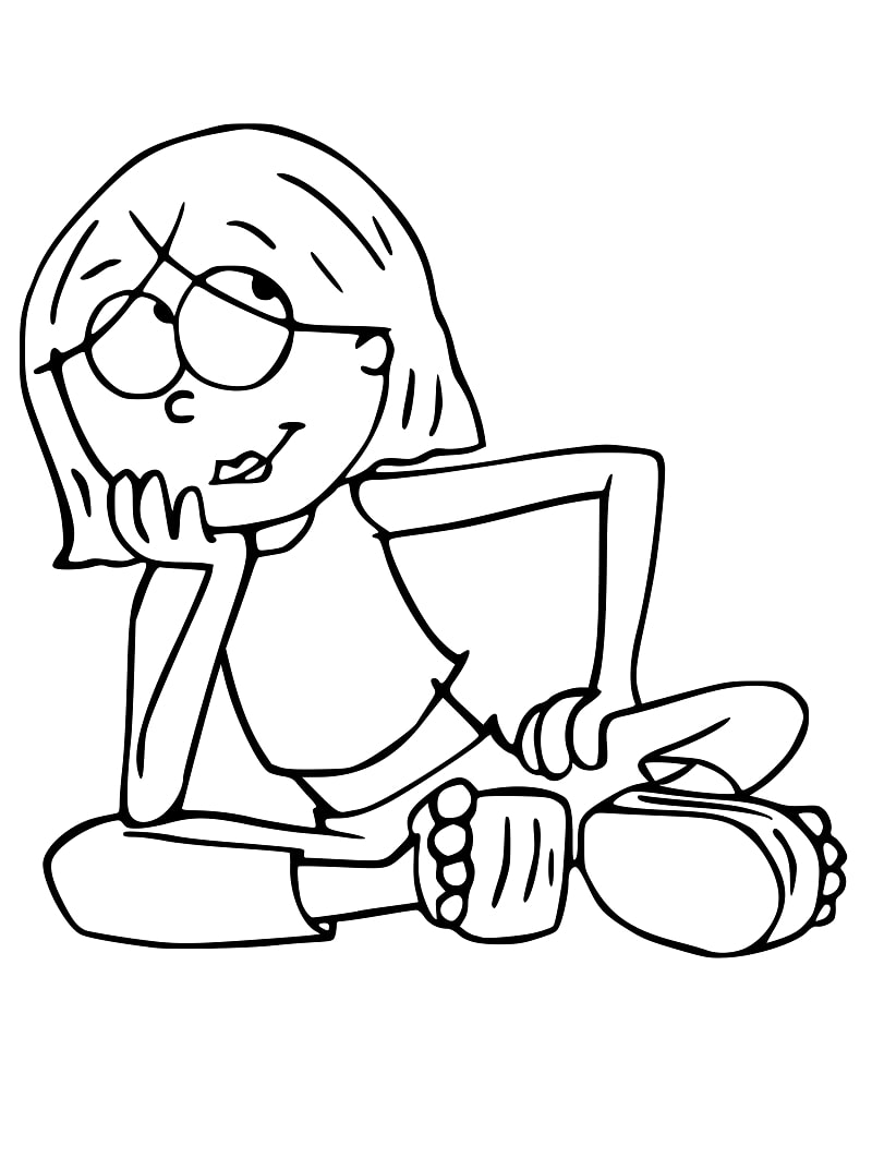 Top 16 Printable Lizzie McGuire Coloring Pages