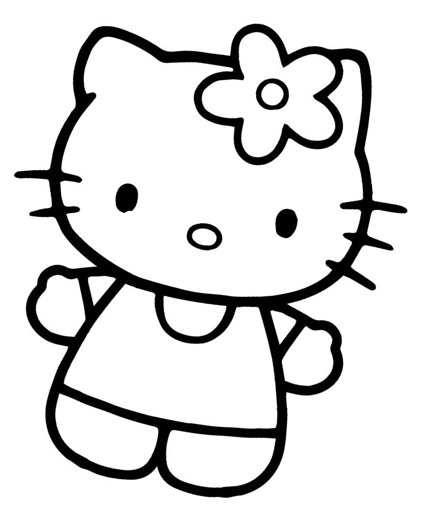 Top 20 Printable Hello Kitty Coloring Pages - Online Coloring Pages