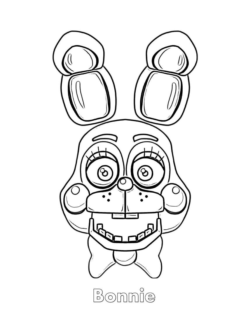 Top 20 Printable Five Nights at Freddy's Coloring Pages Online