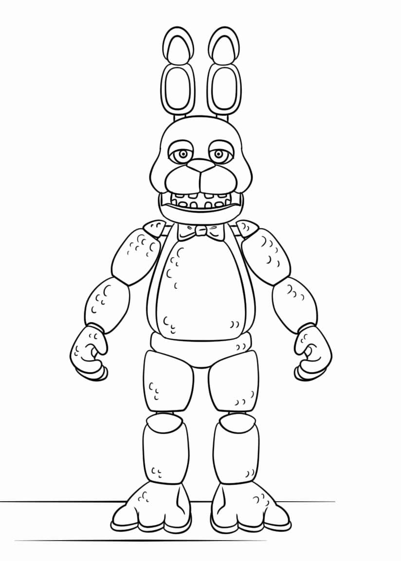 Top 20 Printable Five Nights at Freddy's Coloring Pages ...