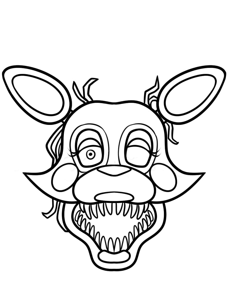 Top 20 Printable Five Nights At Freddy s Coloring Pages Online 