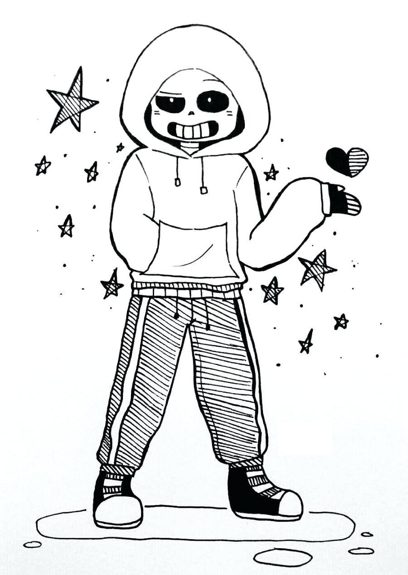 Download Undertale Frisk Coloring Pages Coloring Pages
