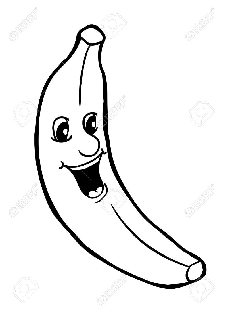 Top 20 Printable Bananas Coloring Pages