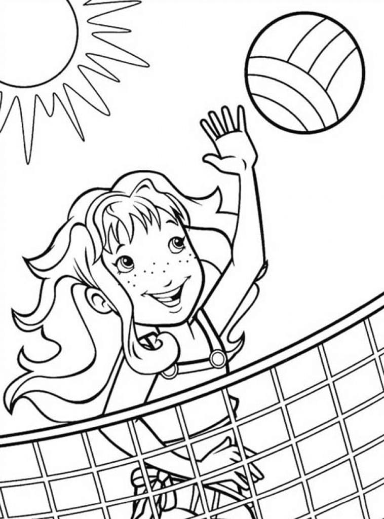 top 20 printable volleyball coloring pages  online coloring