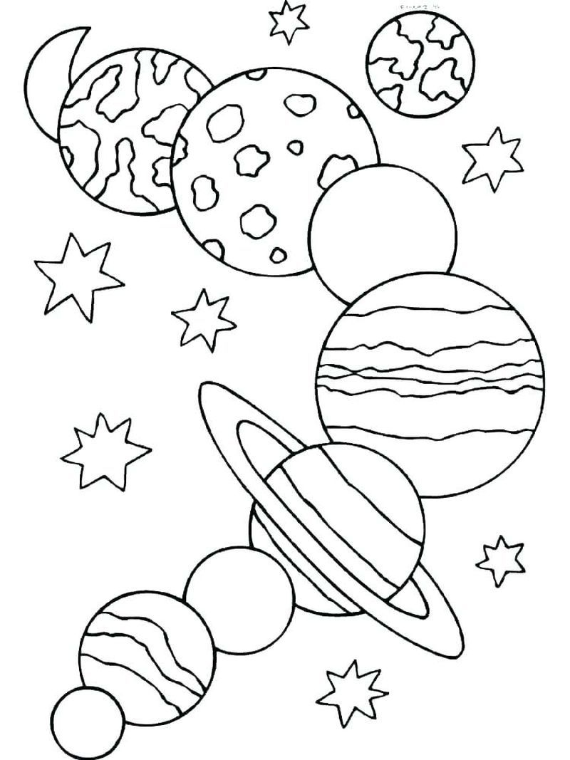 Download Top 20 Printable Space and Astronomy Coloring Pages ...