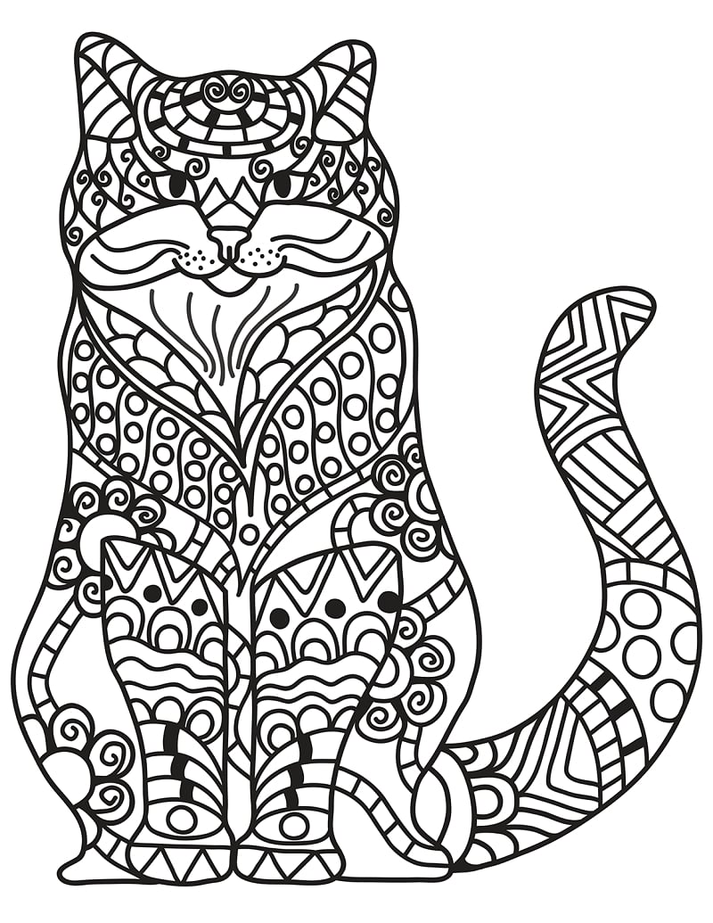 Top 20 Printable Zentangle Coloring Pages - Online Coloring Pages