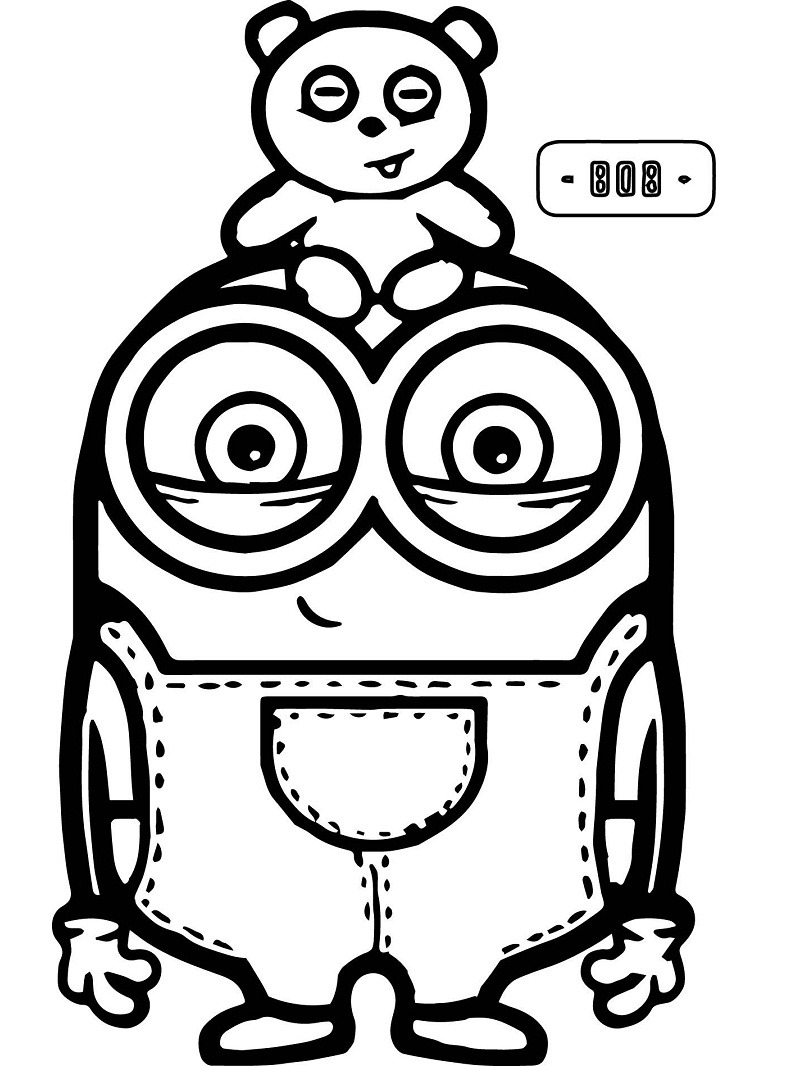 Top 20 Printable Minions Coloring Pages   Online Coloring Pages