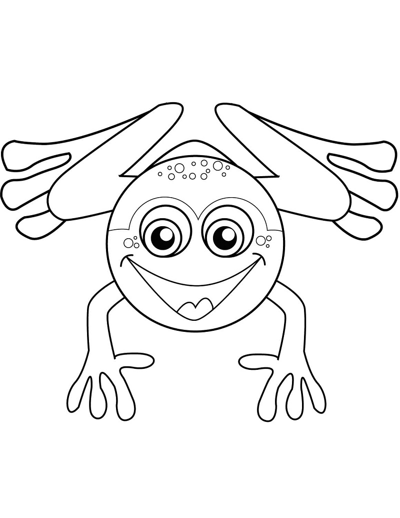 Download Top 20 Printable Amphibian Coloring Pages - Online Coloring Pages