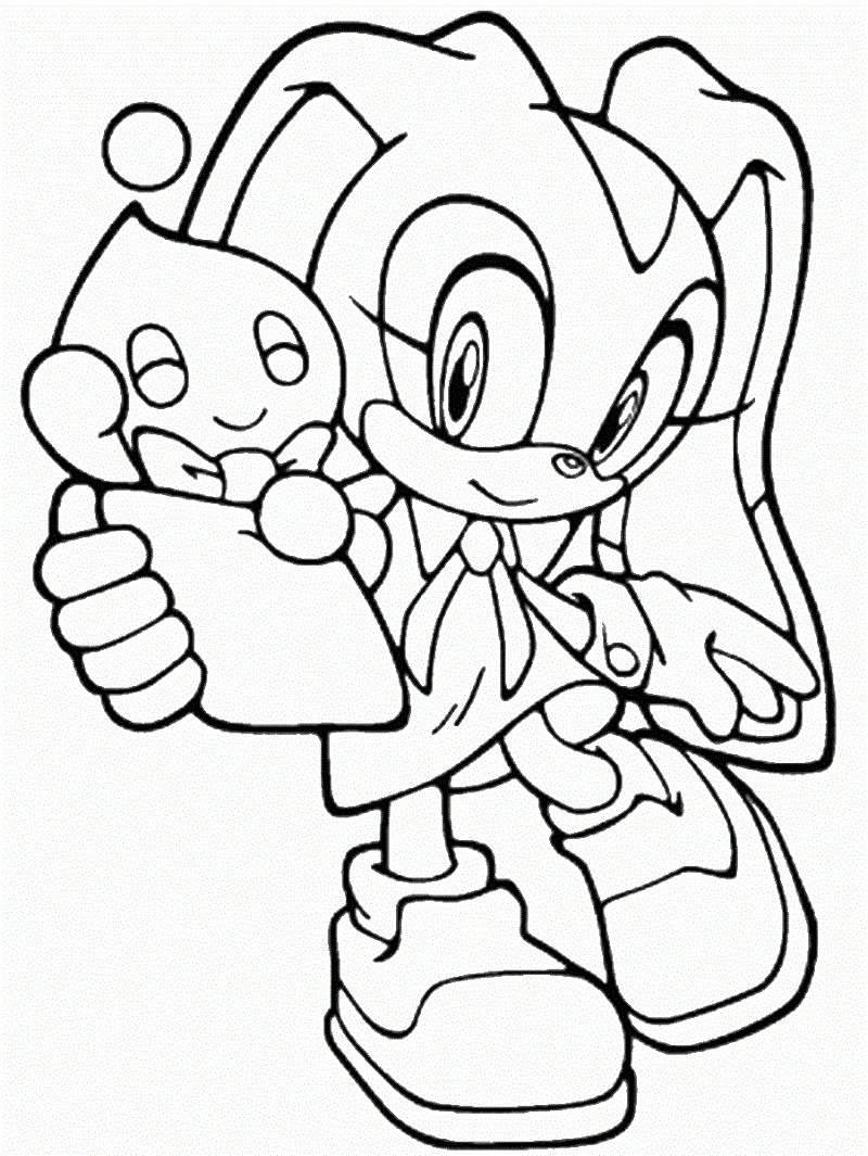 Sonic Printable Coloring Pages