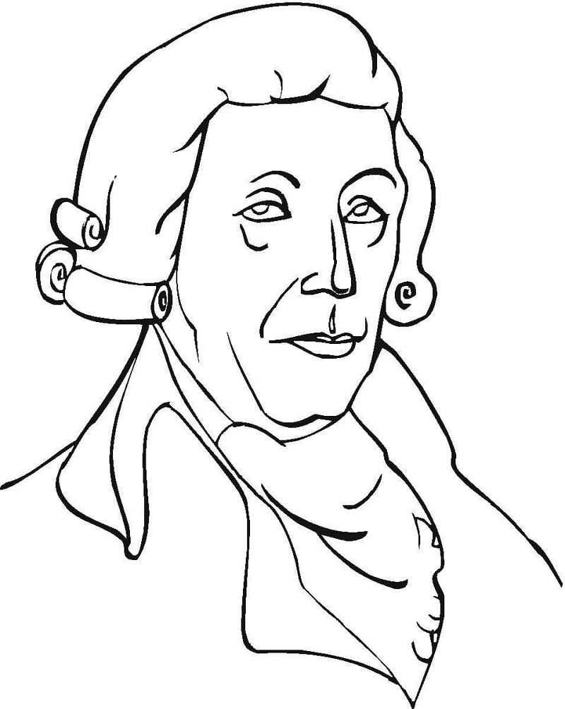 Top 20 Printable Famous Composer Coloring Pages - Online Coloring Pages