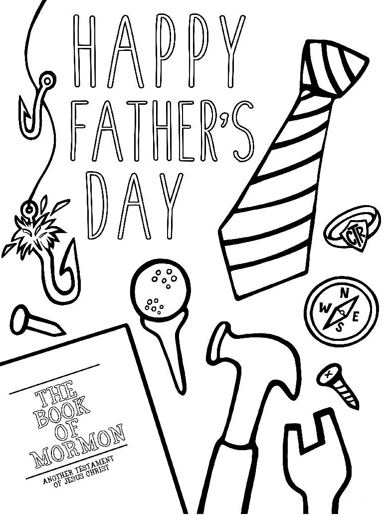 Top 20 Printable Father s Day Coloring Pages Online Coloring Pages