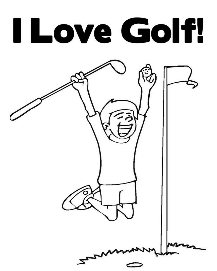 Top 20 Printable Golf Coloring Pages Online Coloring Pages