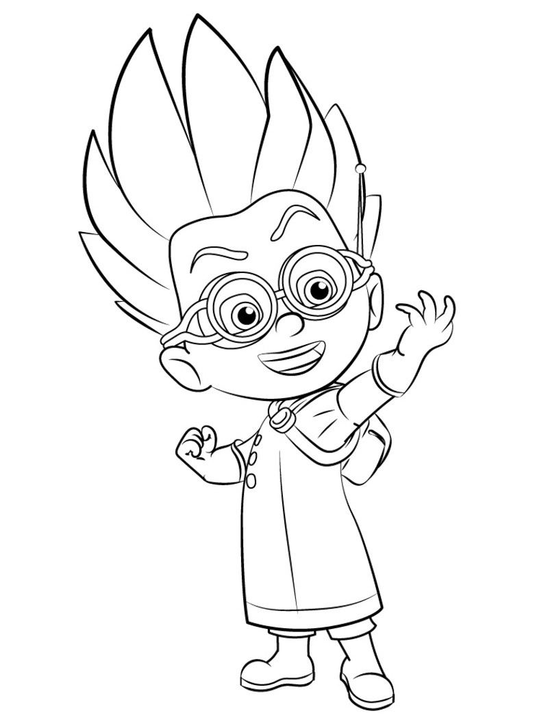 Pj Masks Free To Color For Children Pj Masks Kids Coloring Pages Pj 