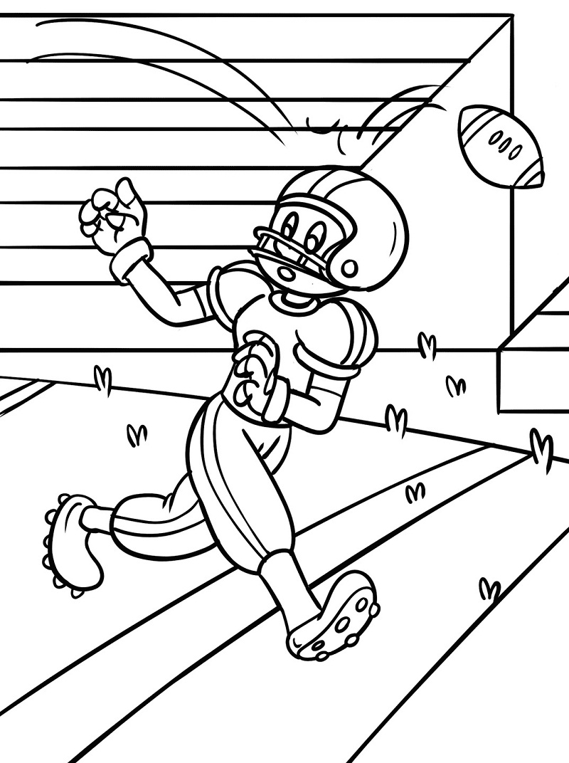 Top 20 Printable Football Coloring Pages - Online Coloring Pages