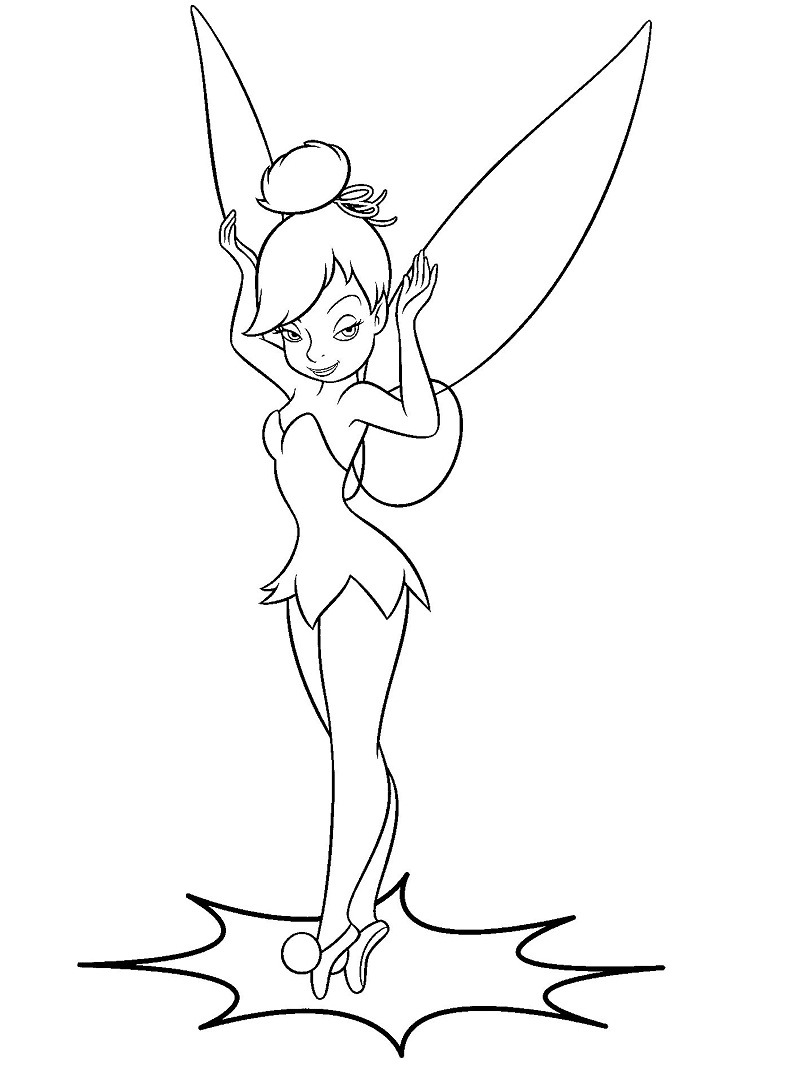 Top 20 Printable Tinkerbell Coloring Pages Online Coloring Pages