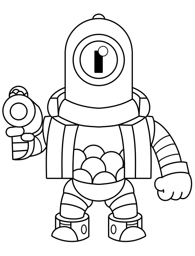 Top 20 Printable Brawl Stars Coloring Pages Online Coloring Pages
