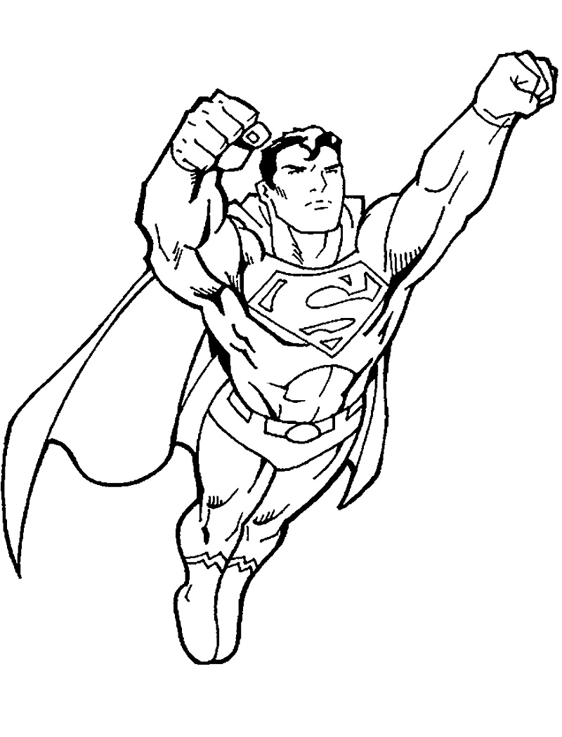 Top 20 Printable Superman Coloring Pages - Online Coloring ...