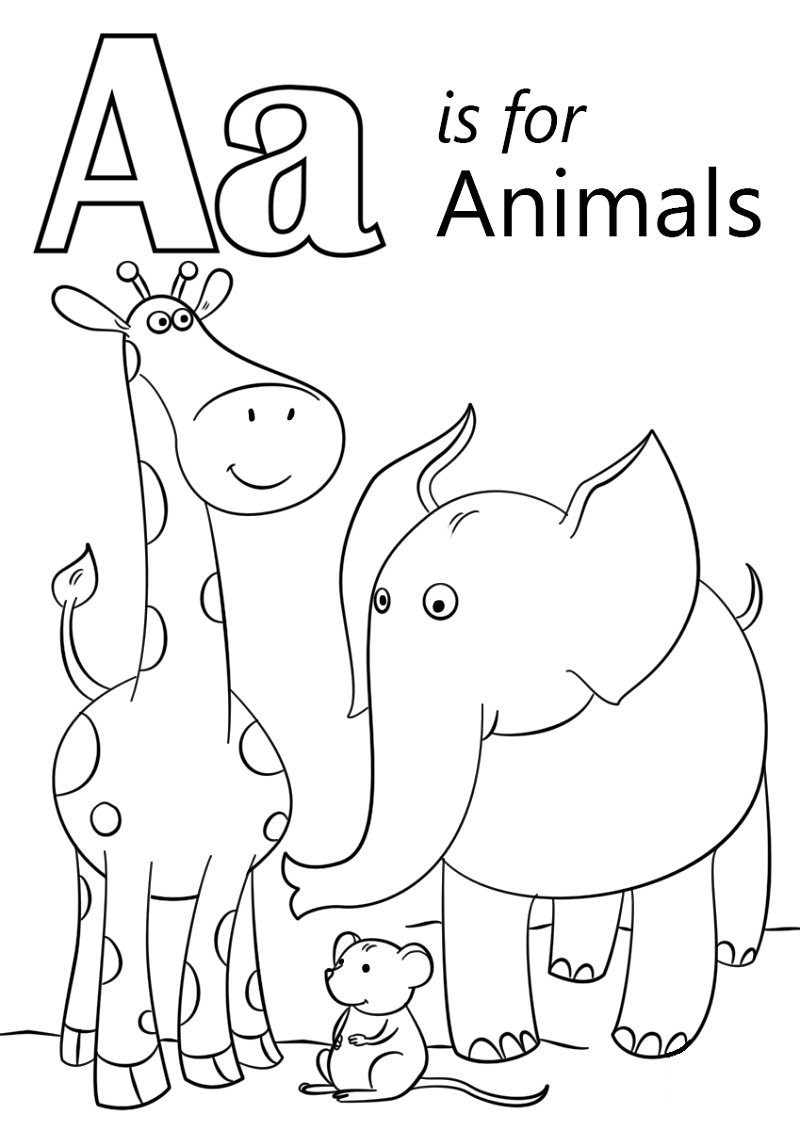 Top 20 Printable Letter A Coloring Pages Online Coloring Pages