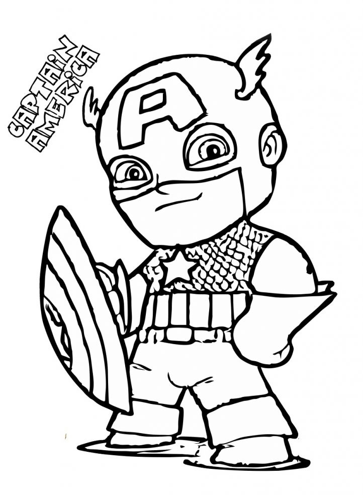 Top 20 Captain America Coloring Pages - Online Coloring Pages