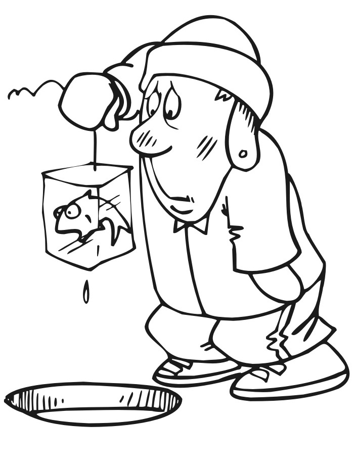 Top 20 Printable Fishing Coloring Pages - Online Coloring Pages