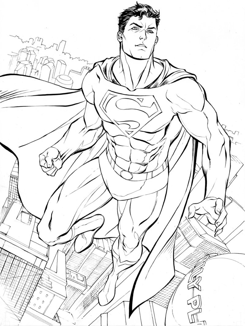 Top 20 Printable Superman Coloring Pages Online Coloring Pages