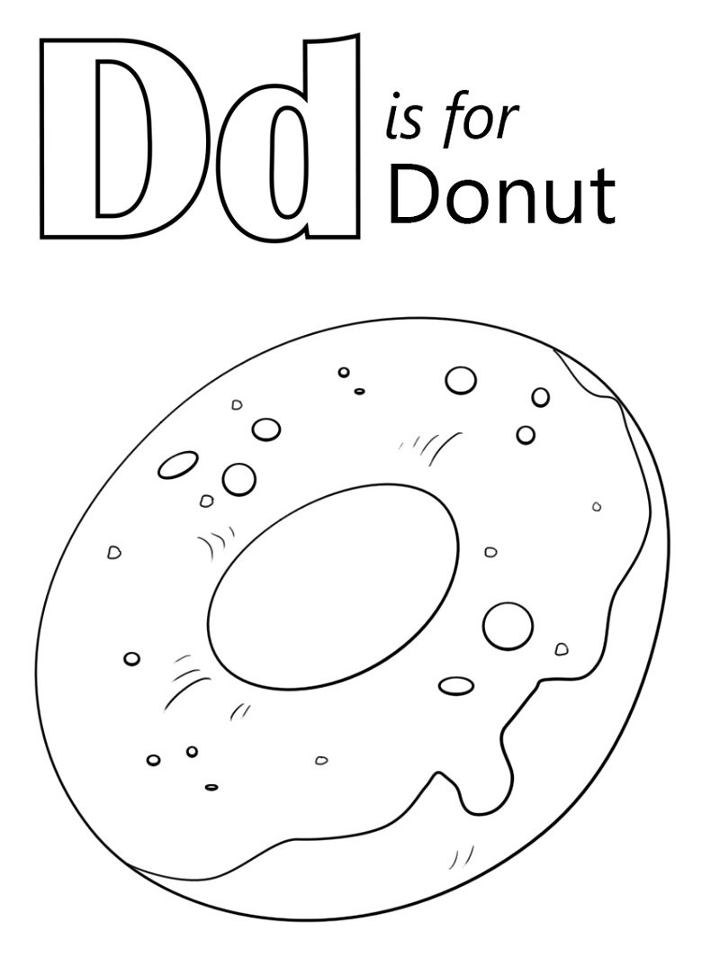 Top 20 Printable Letter D Coloring Pages Online Coloring Pages