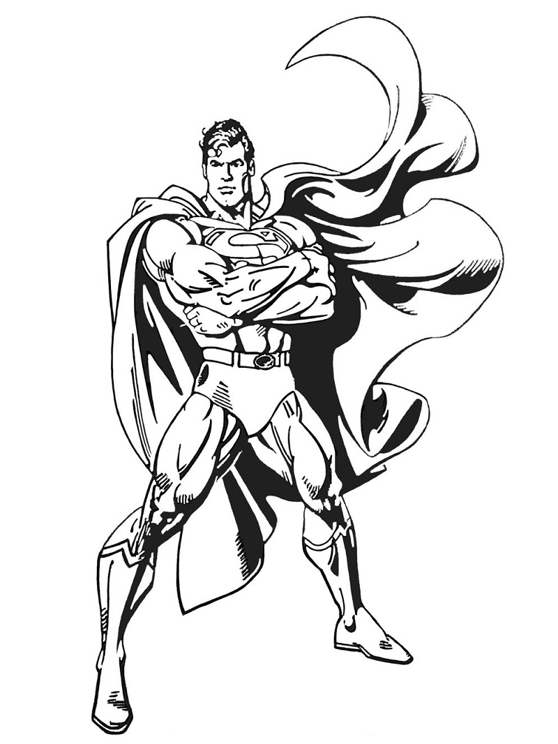 Top 20 Printable Superman Coloring Pages - Online Coloring ...