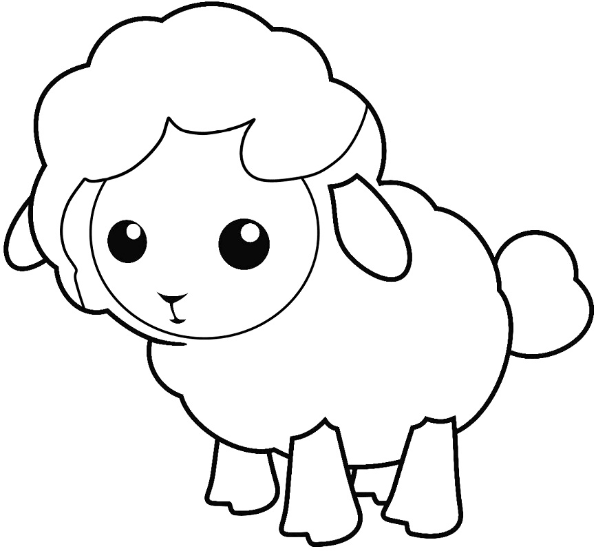 Top 20 Printable Sheep Coloring Pages - Online Coloring Pages