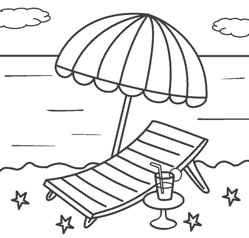 Download Top 20 Printable Beach Coloring Pages - Online Coloring Pages