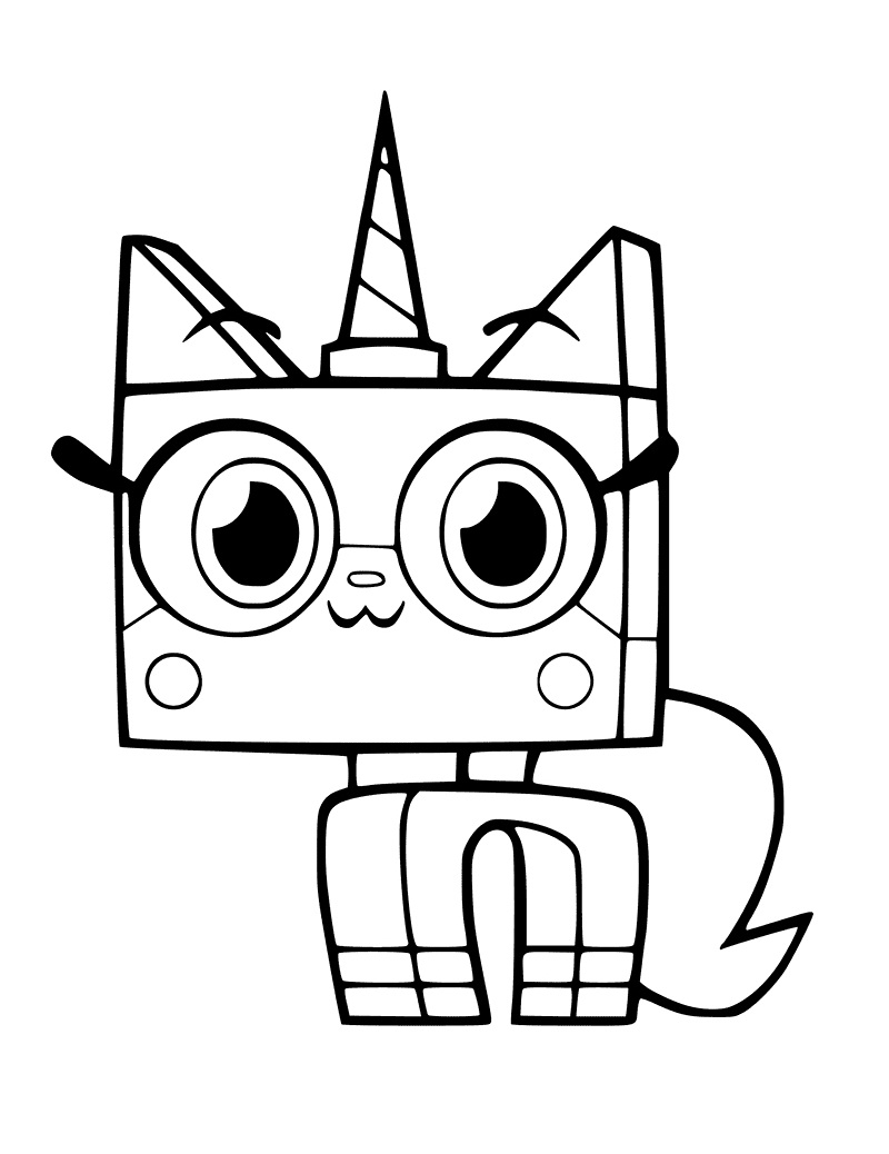 Top 20 Printable Unikitty Coloring Pages