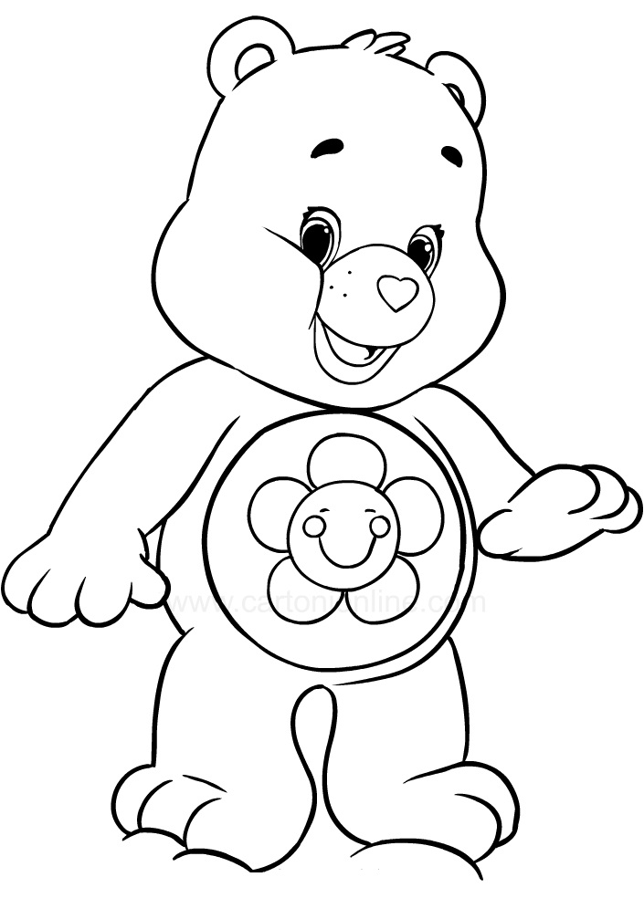 Top 20 Printable Care Bears Coloring Pages - Online Coloring Pages
