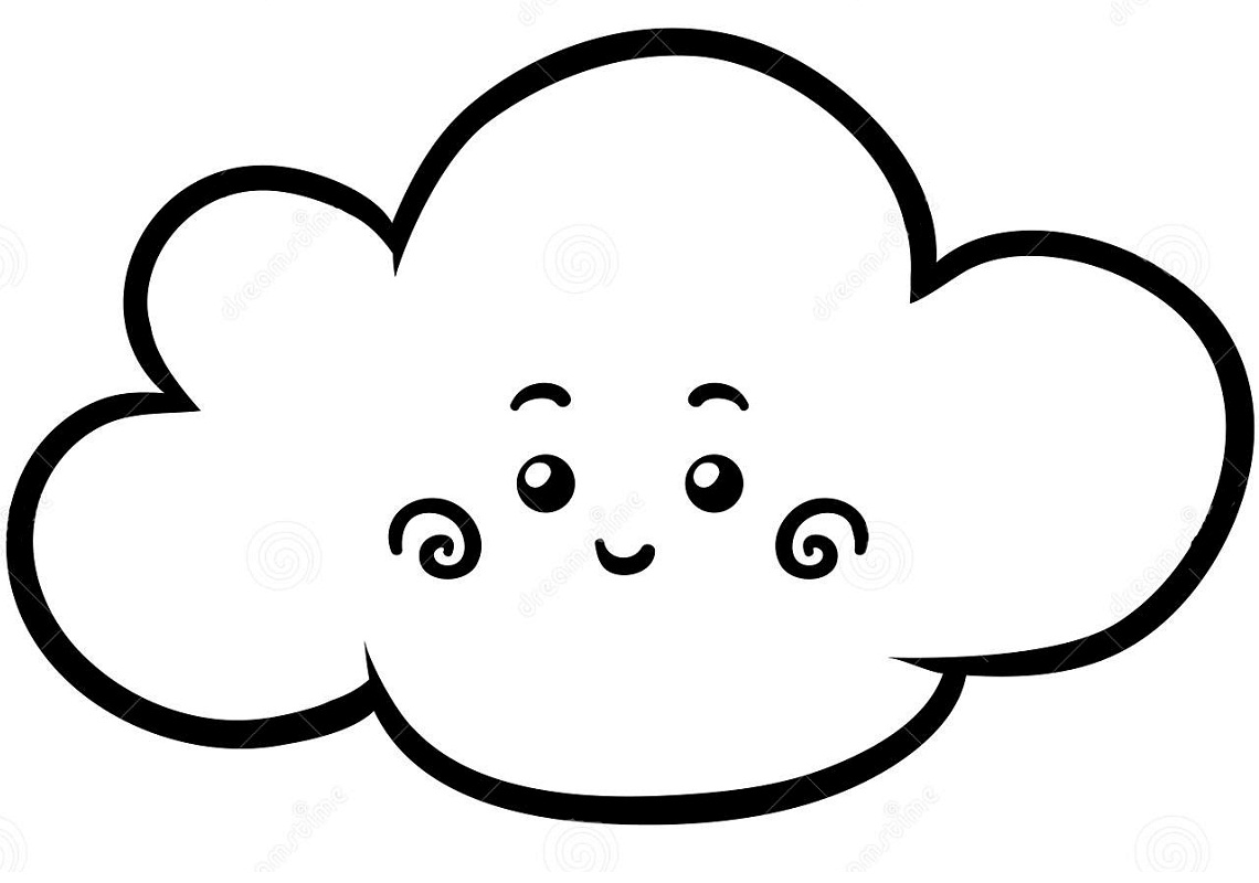 Top 20 Printable Cloud Coloring Pages - Online Coloring Pages