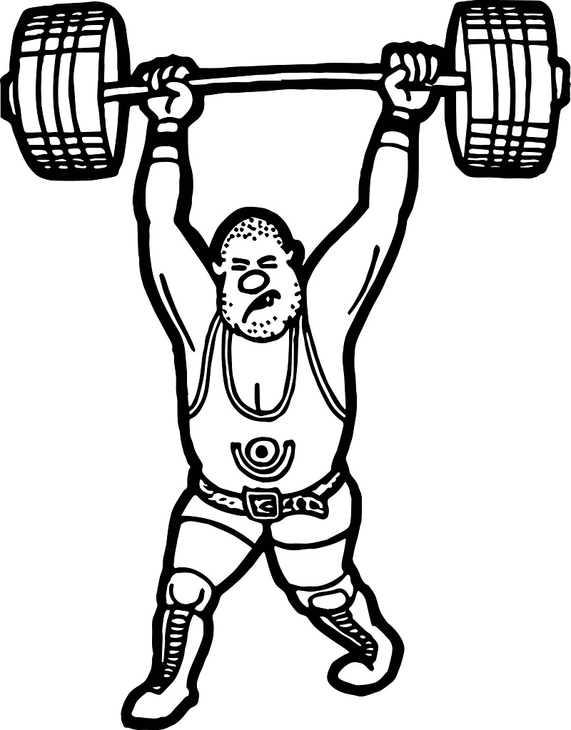 Download Top 16 Printable Weight Lifting Coloring Pages - Online Coloring Pages