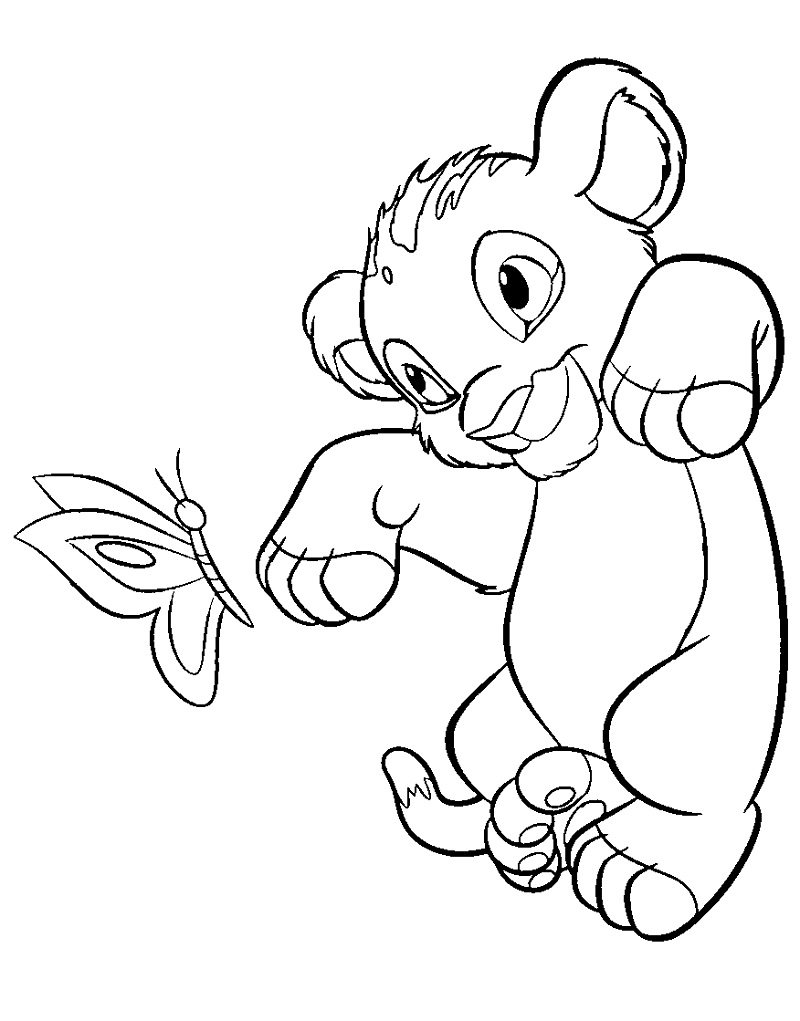 Top 20 Printable The Lion King Coloring Pages - Online Coloring Pages