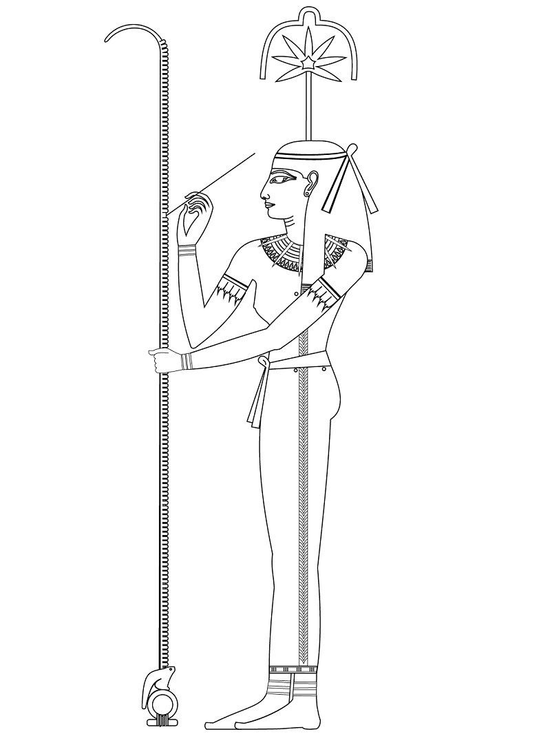 Сешат богиня Египта
