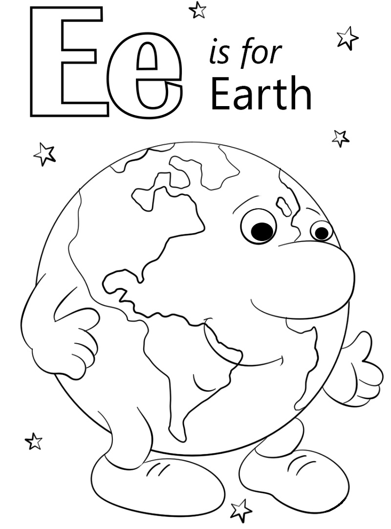 Top 20 Printable Letter E Coloring Pages - Online Coloring Pages