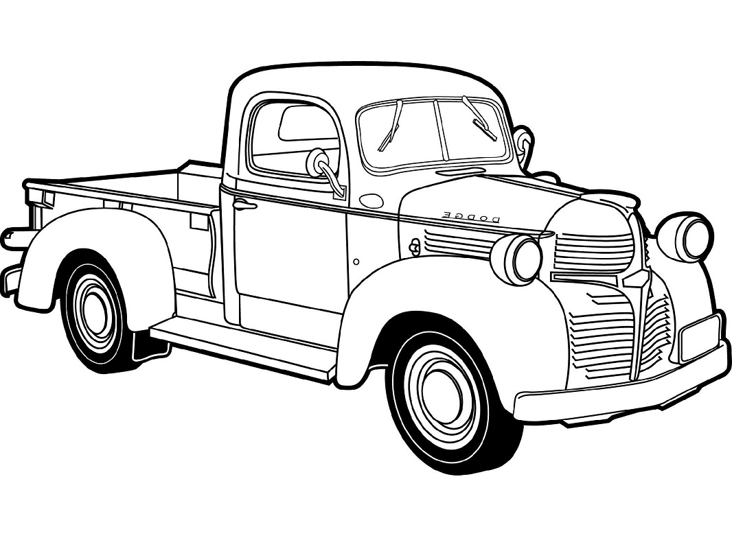 Top 20 Printable Truck Coloring Pages Online Coloring Pages