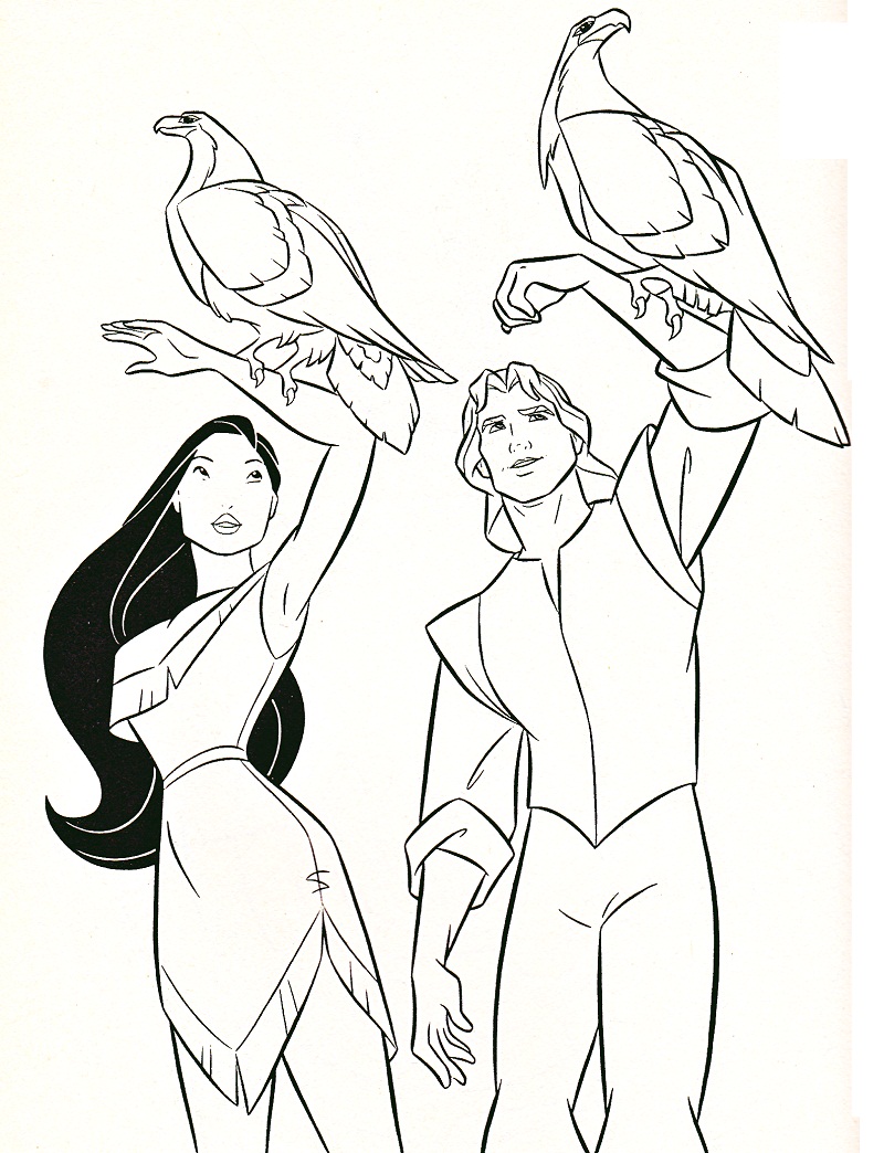 Top 20 Printable Pocahontas Coloring Pages - Online Coloring Pages