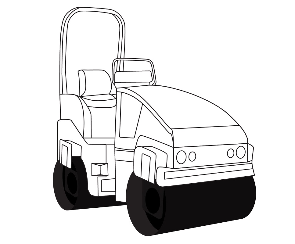Vehicles Coloring Pages Online / Top 20 Construction Vehicles Coloring