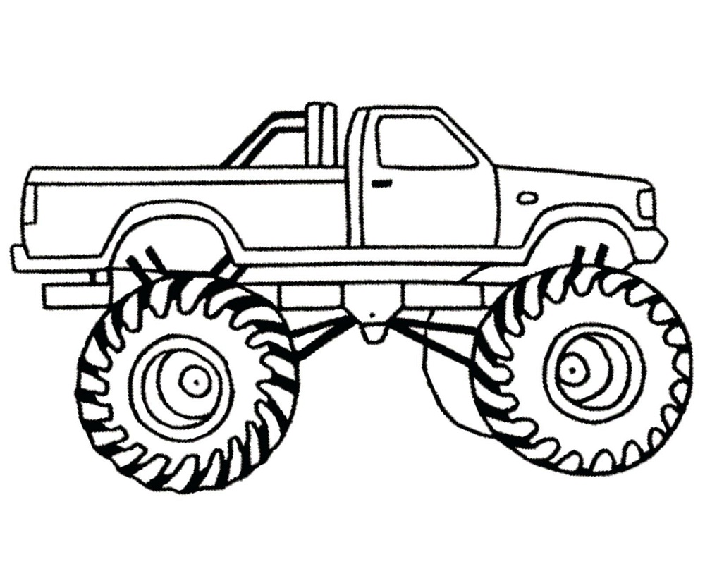 Top 20 Printable Monster Truck Coloring Pages Online Coloring Pages