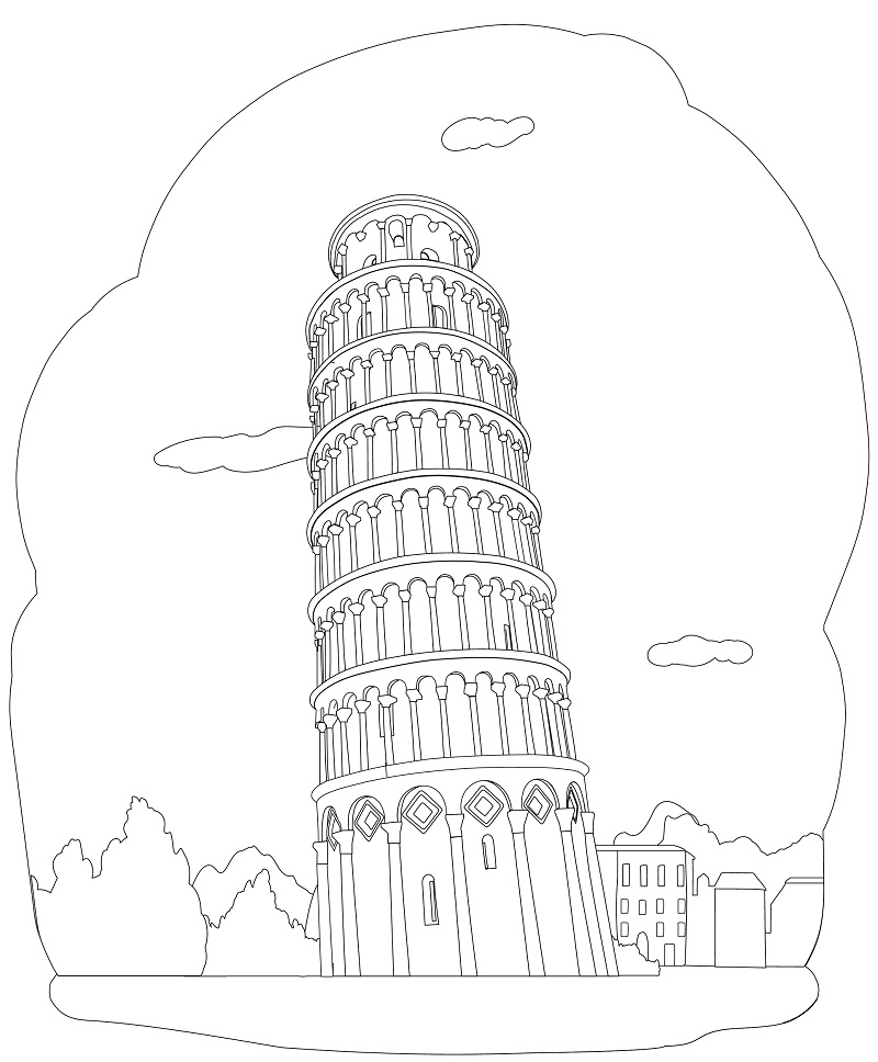 Top 20 Printable Italy Coloring Pages - Online Coloring Pages