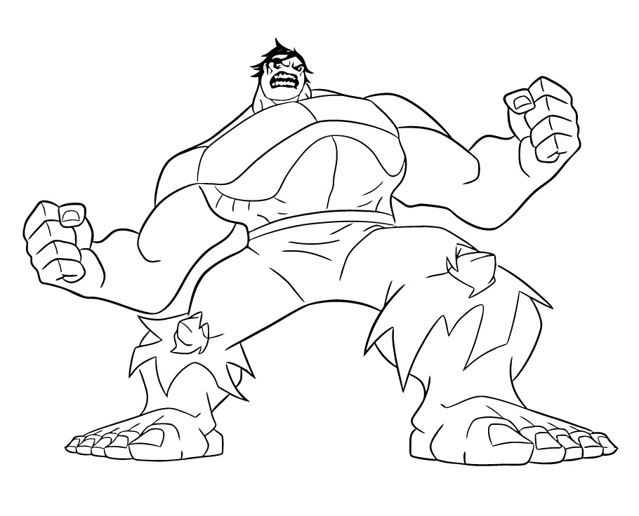 Top 20 Printable Hulk Coloring Pages - Online Coloring Pages