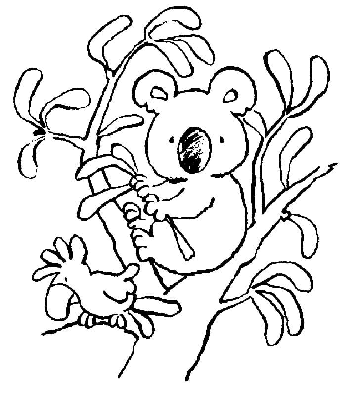 Top 40 Printable Koala Coloring Pages - Online Coloring Pages