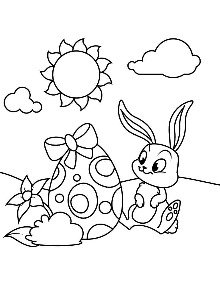 Top 40 Printable Easter Bunny Coloring Pages