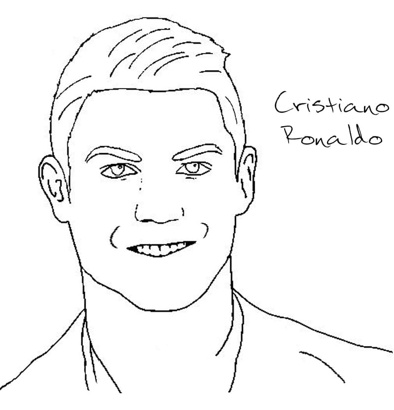 Top 17 Printable Cristiano Ronaldo Coloring Pages Online Coloring Pages
