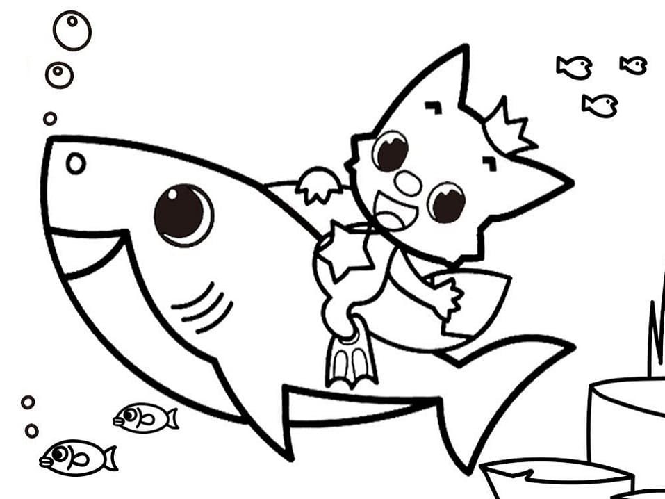 Top 30 Printable Baby Shark Coloring Pages Online Coloring Pages