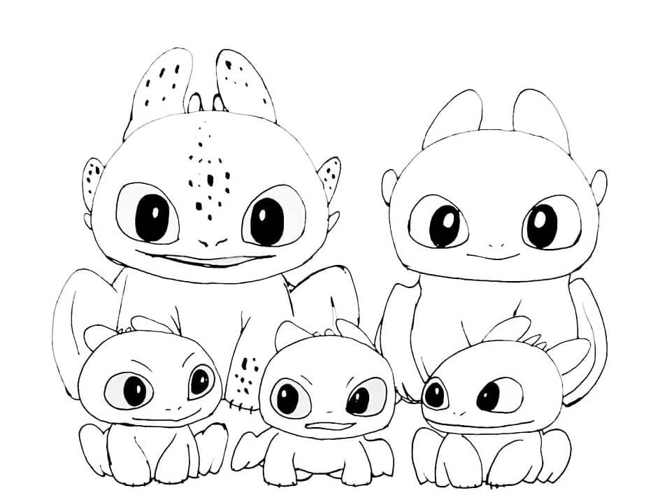 Top 50 Printable Toothless Coloring Pages - Online Coloring Pages