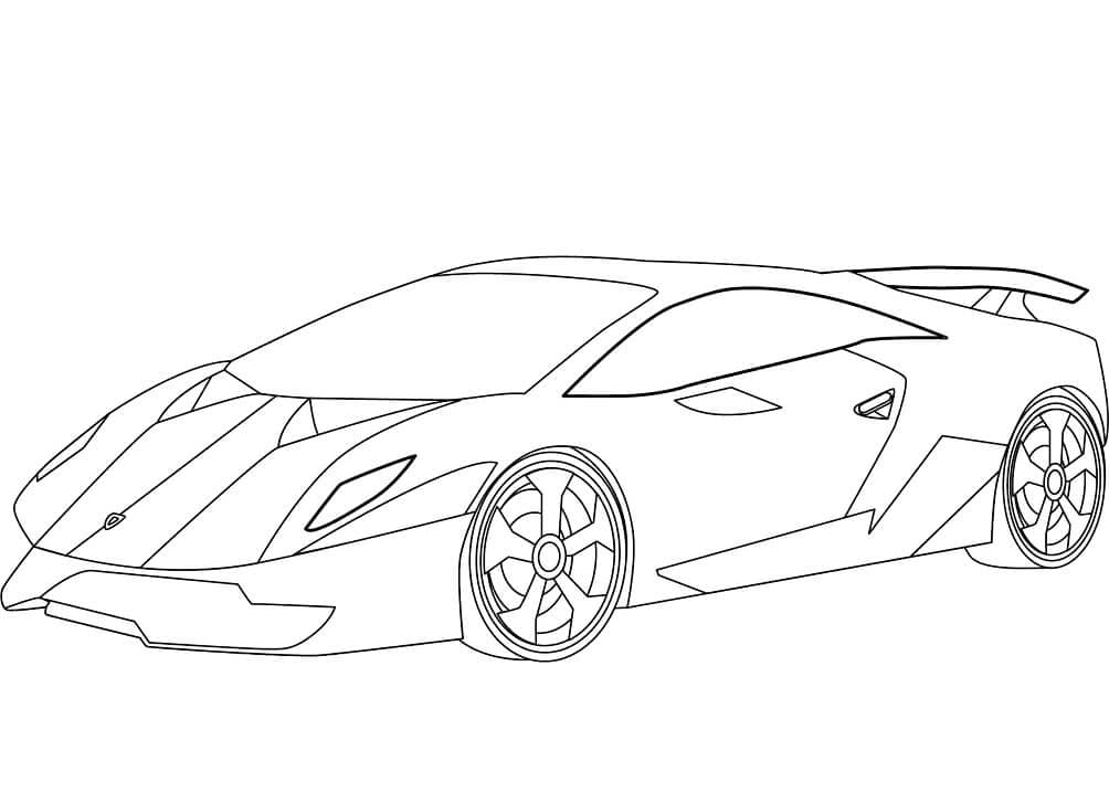 Top 32 Printable Lamborghini Coloring Pages - Online Coloring Pages