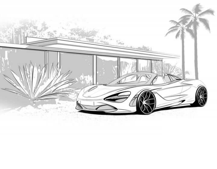 Top 20 Printable McLaren Coloring Pages - Online Coloring Pages